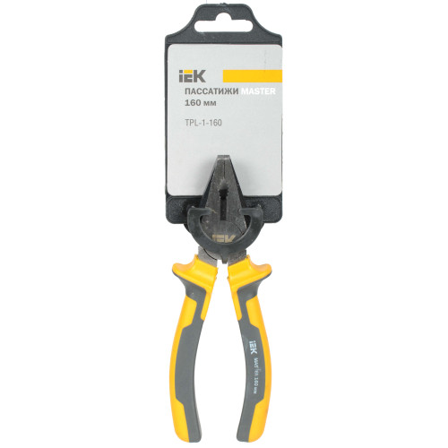 Пассатижи MASTER 160мм IEK