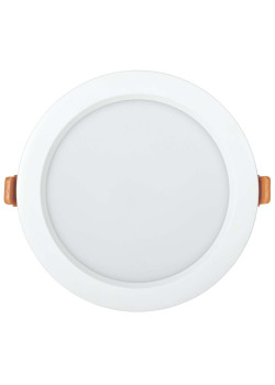 Светильник светодиодный ДВО 1821 PRO круг 24Вт 4000K IP54 белый IEK