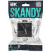 SKANDY Розетка без заземления с защитными шторками 10А SK-R01Bl черный IEK