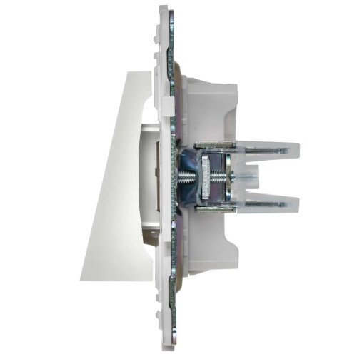SKANDY Вывод кабеля SK-O01W арктический белый IEK