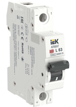 ARMAT Автоматический выключатель M06N-DC 1P L 63А IEK