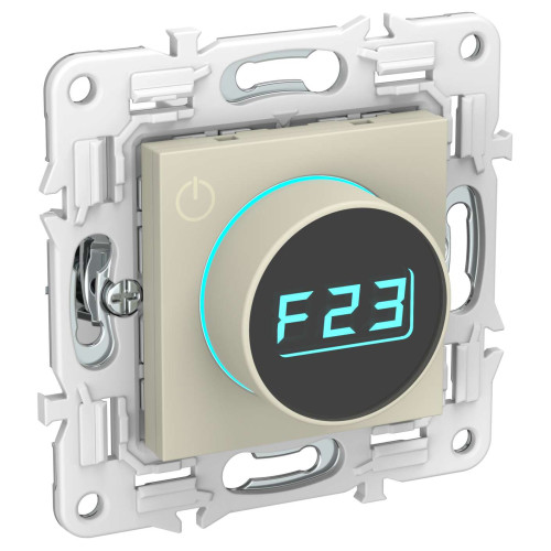 SKANDY Термостат электронный с индикацией SK-T01B бежевый IEK