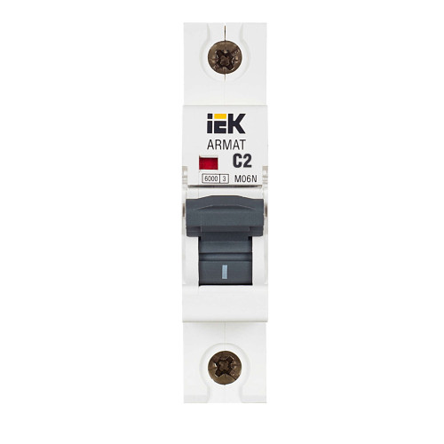 ARMAT Автоматический выключатель M06N 1P C 2А IEK