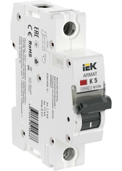 ARMAT Автоматический выключатель M10N 1P K 5А IEK