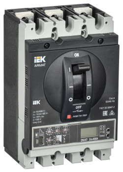 ARMAT Автоматический выключатель в литом корпусе 3P типоразмер G 150кА 250А расцепитель электронный продвинутый IEK