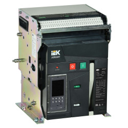 ARMAT AR-A2C TD06 3P F HR Выключатель автоматический воздушный 55кА расцепитель TD 630А 3P стационарный с аксессуарами ~220-240В: реле отключения, реле включения, моторный привод IEK