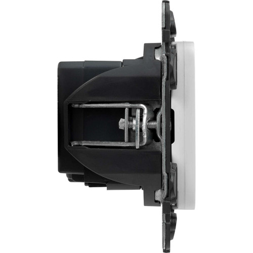 Valena ALLURE.Зарядное устройство с двумя USB-разьемами 240В/5В 1500мА.С лицевой панелью.Белое