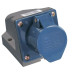 Розетка стационарная ССИ-123 2P+PE 32А 200-250В IP44 IEK