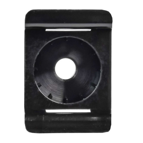 Площадка монтажная 16х23 черная под пистолет (100шт/упак) IEK