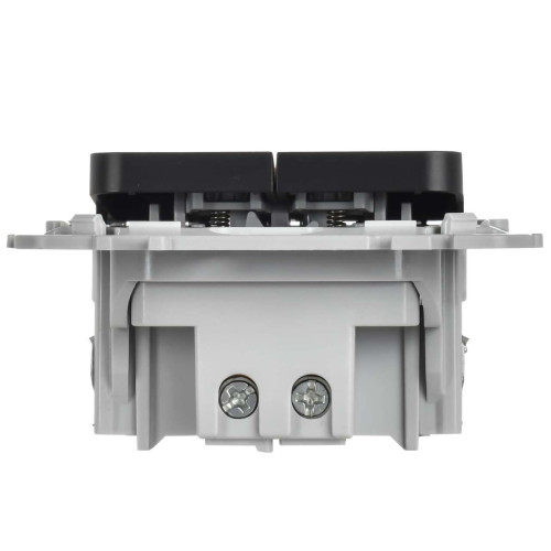 FLITE Выключатель жалюзи 10А ВЖ52-2-0-ФлЧ черный IEK