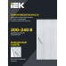 Светильник светодиодный ДВО 6572-P 45Вт 6500К 595х595х20 призма IEK