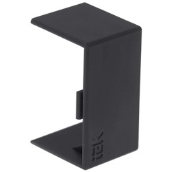 ELECOR Соединитель на стык КМС 15х10 черный (4шт/компл) IEK