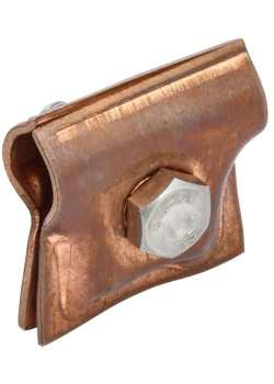 Зажим соединительный круглого проводника 6-12мм медь IEK