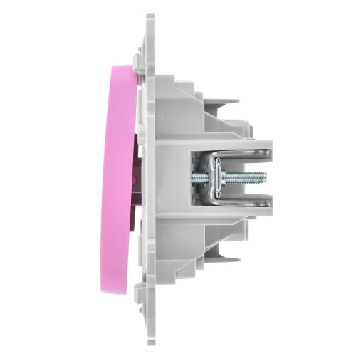 FLITE Выключатель 1-клавишный 10А ВС11-1-0-ФлПр пурпурный IEK