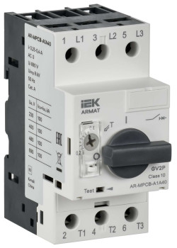 ARMAT Автоматический выключатель защиты двигателя A1 GV2P 0,24-0,4А IEK