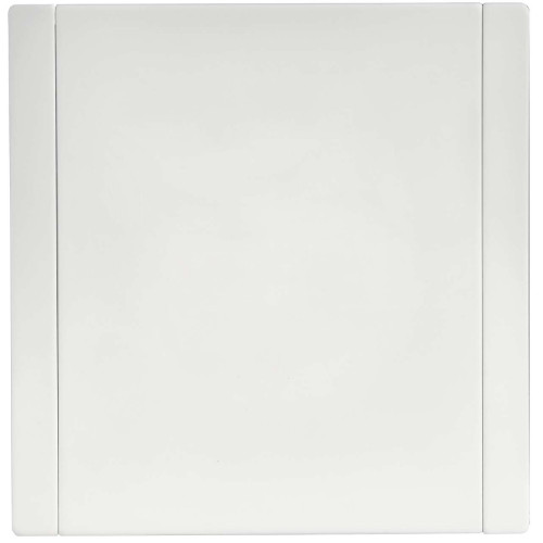 FORTE&PIANO Розетка 1-местная с заземлением с защитными шторками и крышкой безвинтовое крепление 16А IP44 FP219M металл белый IEK