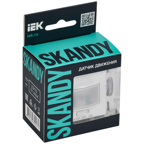 SKANDY Датчик движения SK-S01W арктический белый IEK