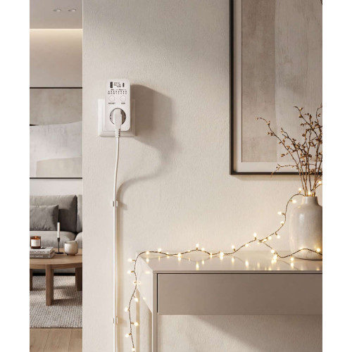 РТЭ-4 Розетка-таймер электронный с USB A+C 15мин-8ч 16А IP20 белая IEK РТЭ-4 Розетка-таймер электронный с USB A+C 15мин-8ч 16А IP20 белая IEK