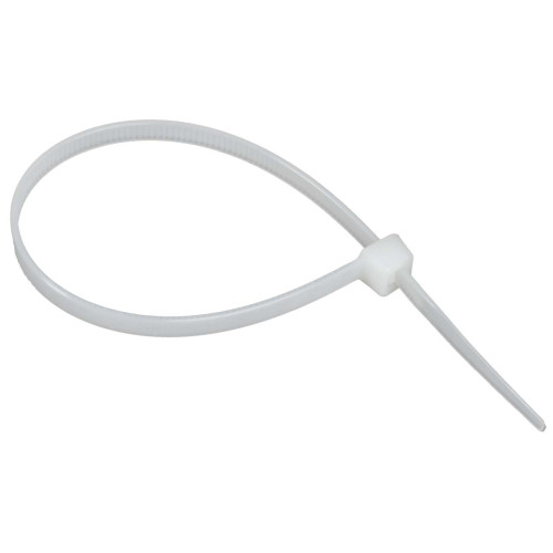 Хомут P6.6 стандартный белый 4,8х200мм IEK