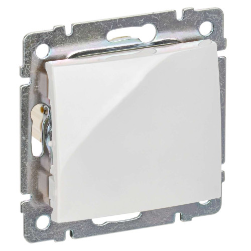 VALENA DIY Выключатель 1-клавишный 10А безвинтовое крепление белый VALENA DIY Выключатель 1-клавишный 10А безвинтовое крепление белый