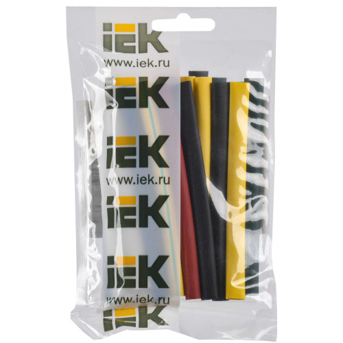 Набор ТТУ нг-LS 6/3мм L=100мм 7 цветов (21шт/упак) IEK