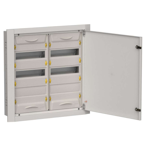 TITAN 5 Корпус металлический ЩРв-72 (2х36) 630х625х130мм IP31 серый (одна дверь) IEK