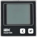 Вольтметр цифровой щитовой однофазный RS-485 72х72 LCD MASTER IEK
