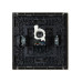 FORTE&PIANO Розетка компьютерная RJ45 кат.5E FP532 сталь IEK