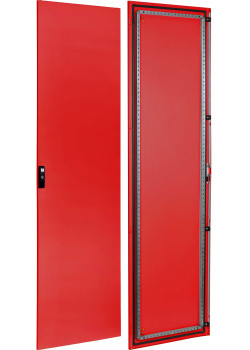 FORMAT Дверь металлическая 2000х800мм RAL3020 красная IEK