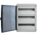 TEKFOR Корпус пластиковый КМПн-54 IP65 черная прозрачная дверь IEK