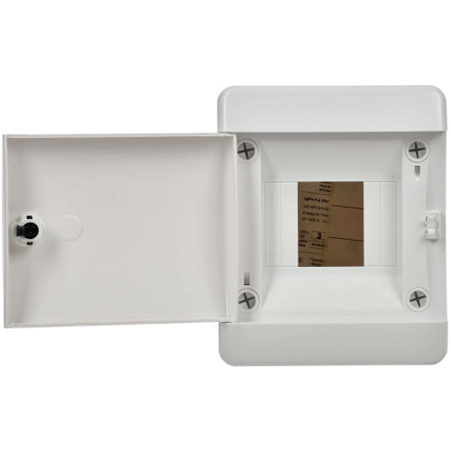 UNION Compact Корпус пластиковый ЩРН-П-4 IP41 белая дверь IEK