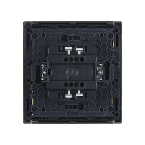 FORTE&PIANO Выключатель 1-клавишный 10А FP501 сталь IEK