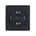 FORTE&PIANO Выключатель 1-клавишный 10А FP501 сталь IEK