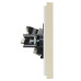 FORTE&PIANO Розетка двойная RJ11+RJ45 кат.5E FP435 ваниль IEK