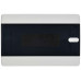 UNION Compact Корпус пластиковый ЩРВ-П-12 IP41 черная прозрачная дверь IEK