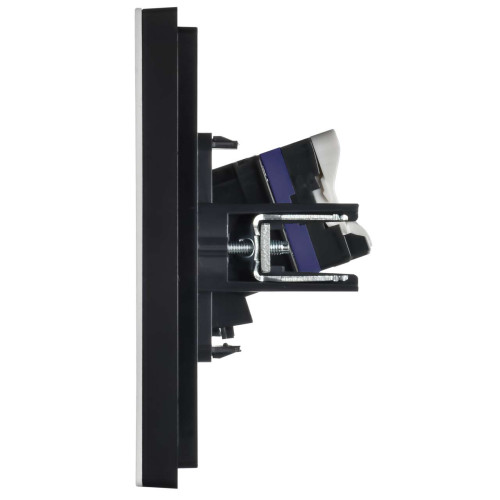 FORTE&PIANO Розетка компьютерная RJ45 кат.6 FP231M металл белый IEK