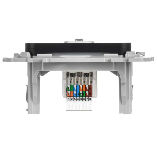 FLITE Розетка компьютерная RJ45 категория 6 UTP РК6-1-0-ФлЧ черный IEK