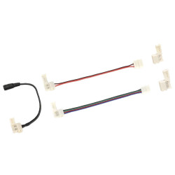 Комплект коннекторов 9шт для 8мм MONO и RGB LED ленты блистер IEK-eco
