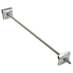 Точка заземления проходная М6х500 оцинкованная сталь TD IEK