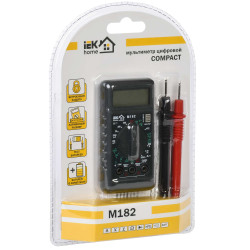 Мультиметр цифровой COMPACT M182 IEK серия Home