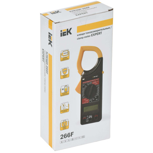 Клещи токоизмерительные EXPERT 266F IEK
