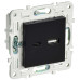 SKANDY Розетка USB A+C 3,1А SK-R14Bl черный IEK