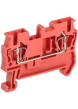 Клемма пружинная КПИ 2в-2,5 31А красная IEK