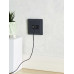 BRITE Розетка двойная TV+RJ45 кат.5E РТВ/РК12-БрГ графит IEK