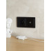 BRITE Рамка 2-местная IP44 РУ-2-БрЧ-44 черный IEK