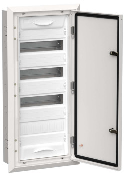 TITAN 5 Корпус металлический ЩРв-48 (1х48) 755х365х130мм IP31 белый (одна дверь) IEK