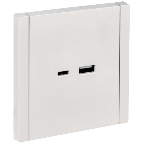 FORTE&PIANO Розетка USB A+C 18Вт FP251 белый IEK FORTE&PIANO Розетка USB A+C 18Вт FP251 белый IEK