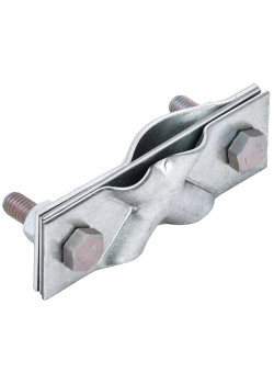 Зажим заземления диагональный стержень-полоса/пруток нержавеющая сталь IEK