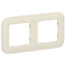 FLITE Рамка 2-местная РУ-2-А-ФлСл сливочный IEK FLITE Рамка 2-местная РУ-2-А-ФлСл сливочный IEK