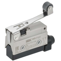 Микропереключатель концевой МП-7121 рычаг с роликом IP64 IEK